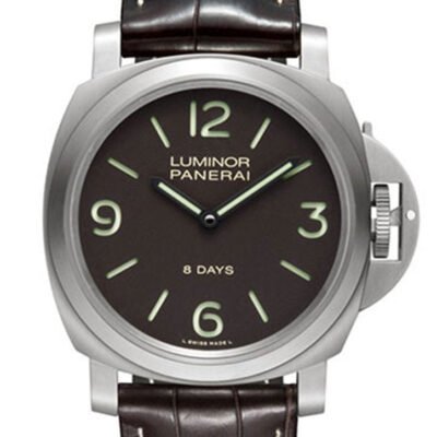 Panerai Luminor Base 8 Days Titanio Mechanical Men's Watch PAM00562