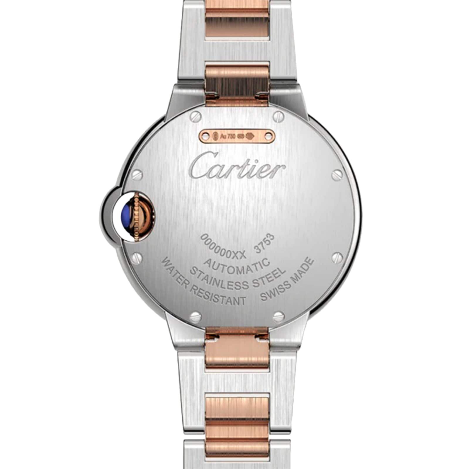 Cartier Ballon Bleu de Cartier watch. 33 mm. mechanical movement with automatic winding. Steel case. rose gold-P17311142 - Image 3