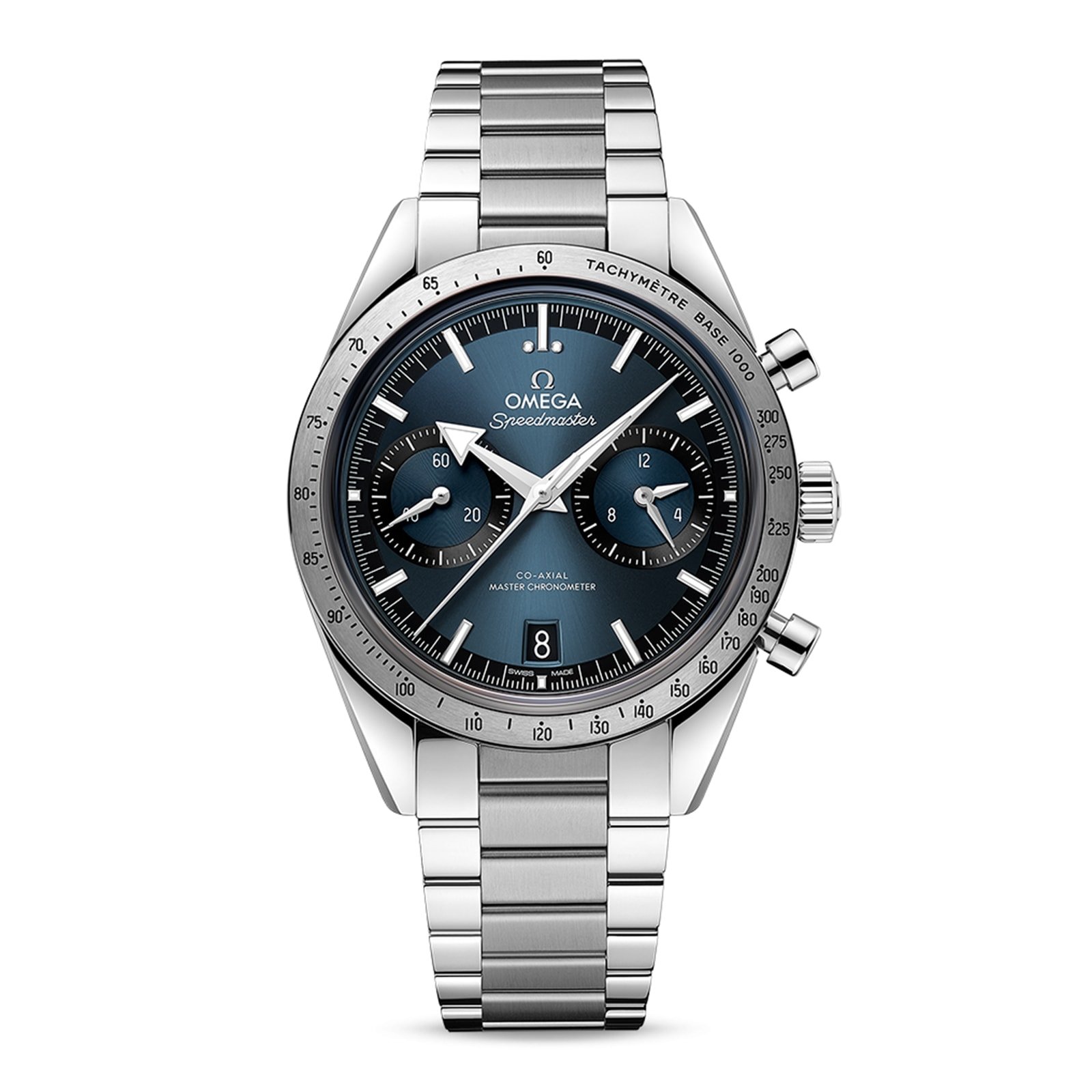 Omega Speedmaster 57 Co-Axial Master Chronometer Chronograph 40.5mm Mens Watch Blue-P17331960