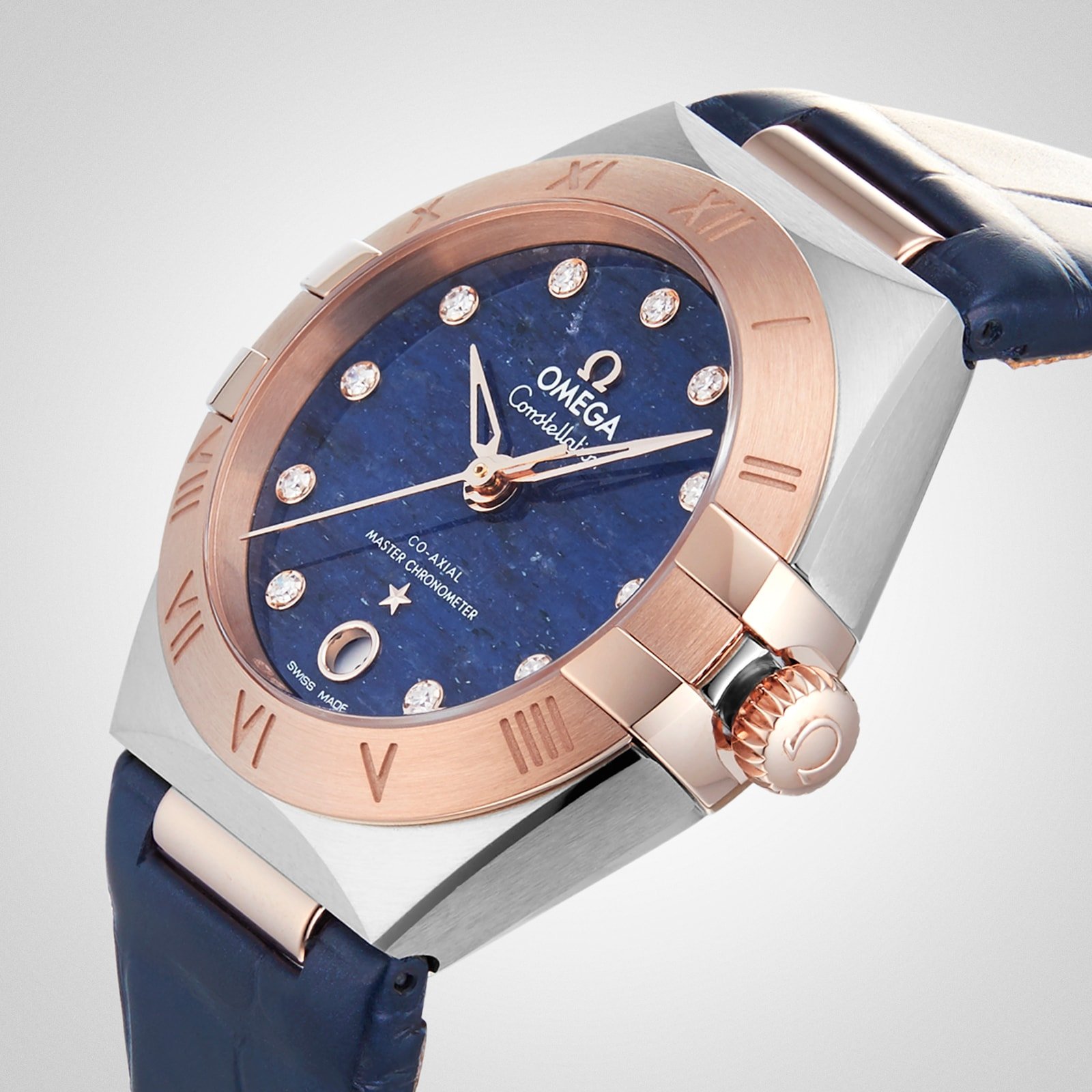 Omega Constellation Co-Axial Master Chronometer 29mm Ladies Watch Blue-P17331921 - Image 6