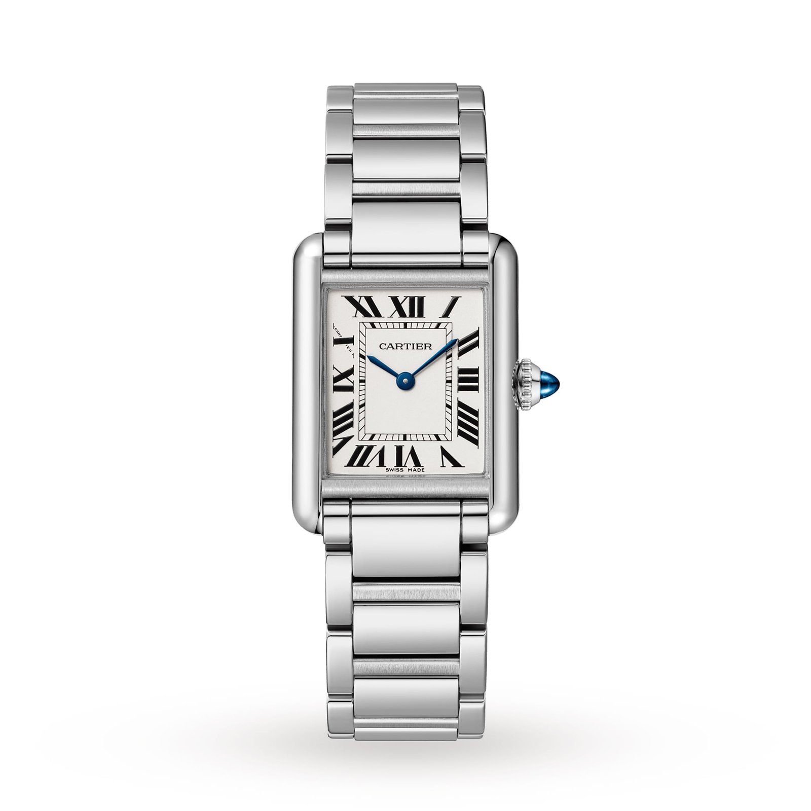 Cartier Tank Must. Small model. quartz movement. steel 29.5mm x 22mm-P17311180