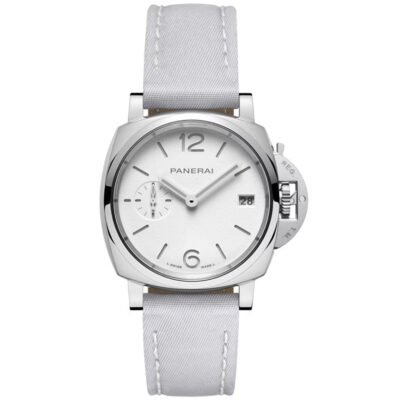 Luminor Due Prada Re-Nylon.38MM. Stainless Steel