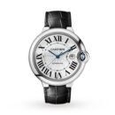 Cartier Ballon Bleu de Cartier watch. 42 mm. steel. leather-P17311139
