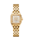 PANTHÈRE DE CARTIER WATCH SMALL MODEL. QUARTZ. YELLOW GOLD. DIAMONDS