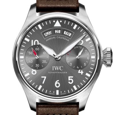 IWC Big Pilots Annual Calendar Spitfire Automatic Grey Dial 42mm Men's Watch IW502702