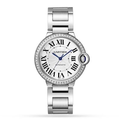 Cartier Ballon Bleu de Cartier watch. 36 mm. mechanical movement with automatic winding. Steel case.-P17311148