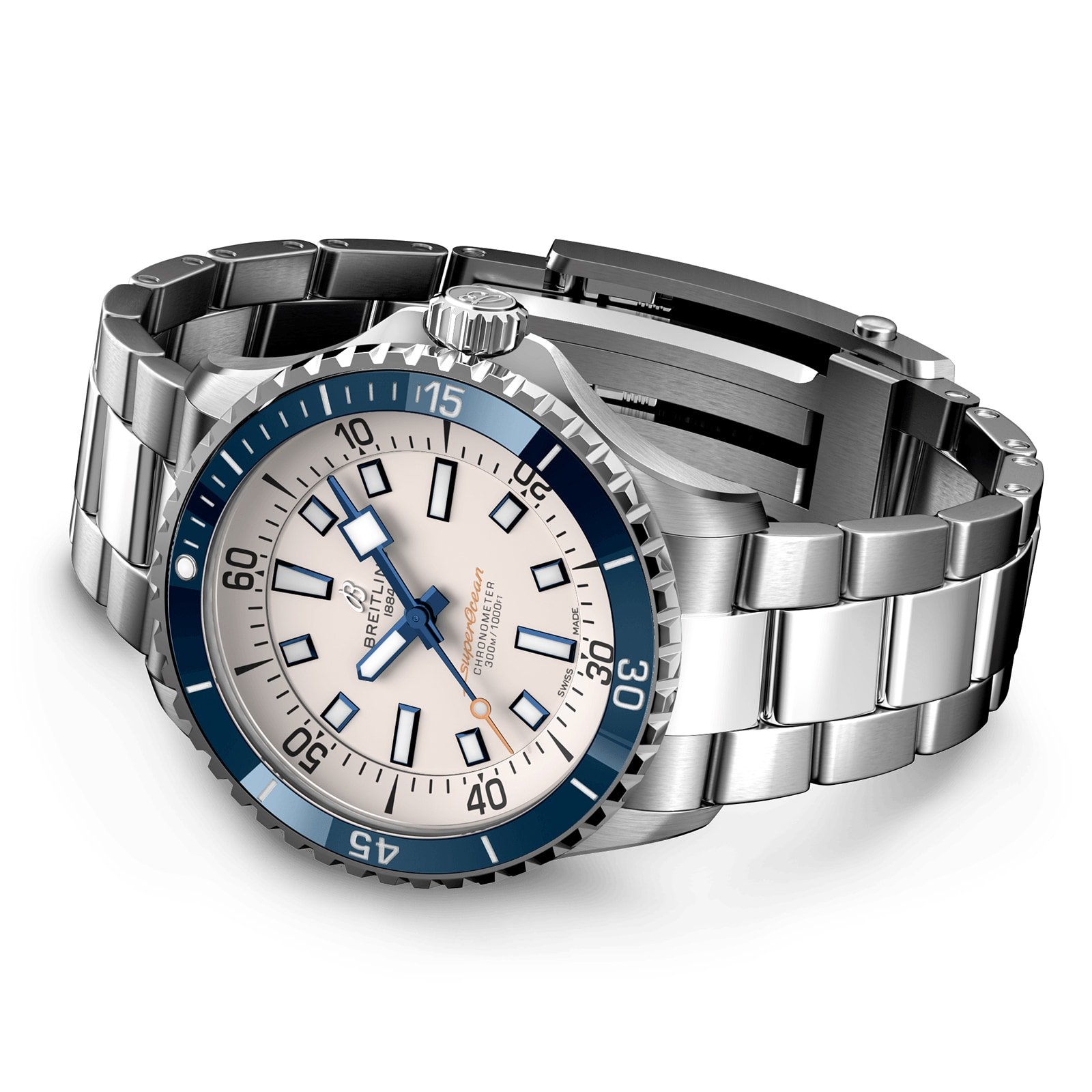 Breitling Superocean 42mm Mens Watch Silver-P17532128 - Image 4