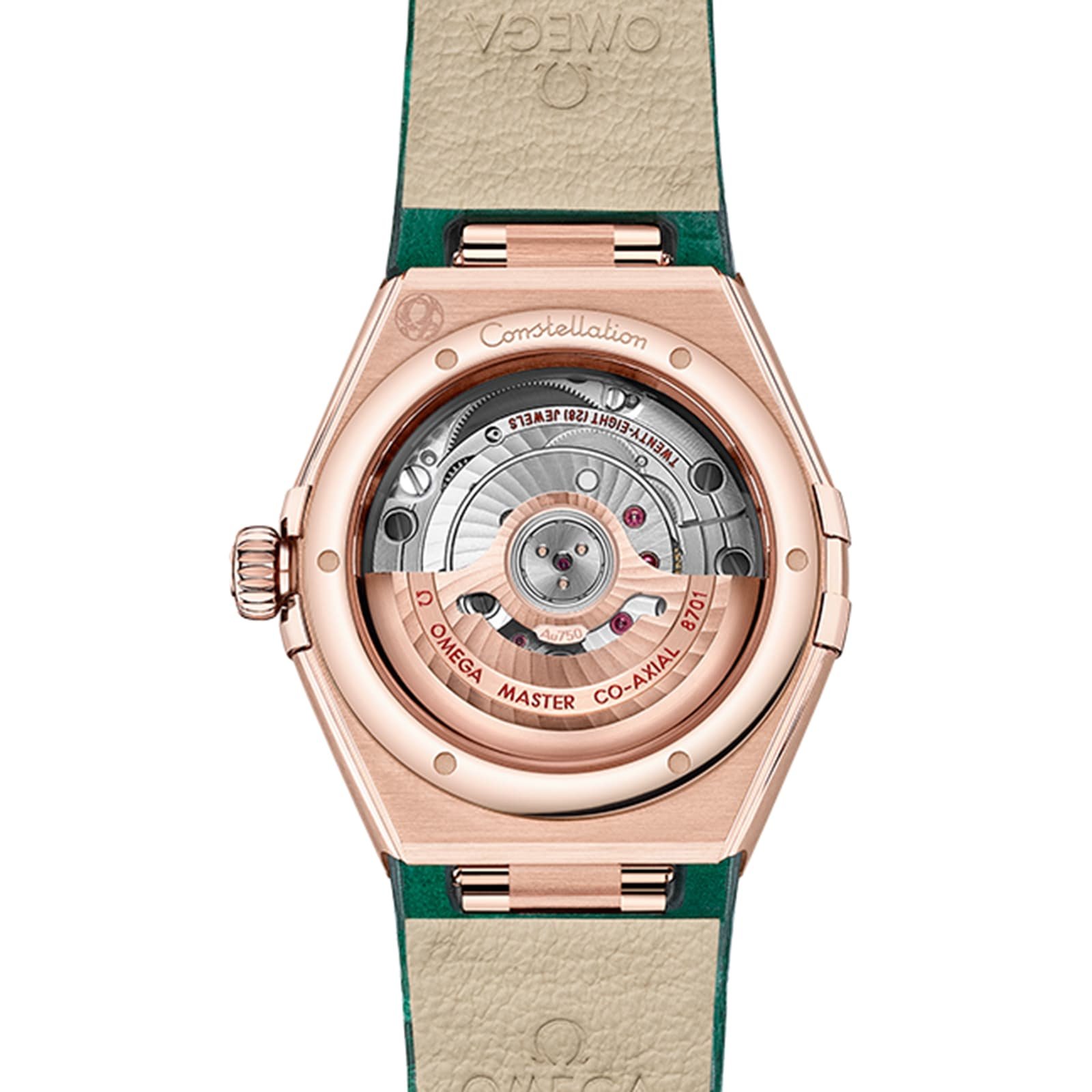 Omega Constellation Co-Axial Master Chronometer 29mm Ladies Watch Green-P17331932 - Image 2
