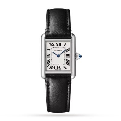 Cartier Tank Must watch. small model. photovoltaic SolarBeat™ movement. Steel case-P17311187