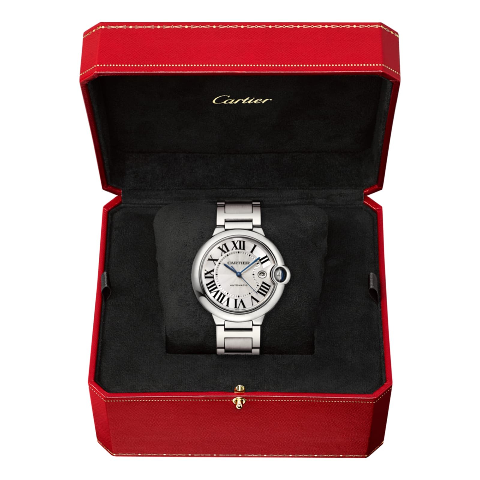 Cartier Ballon Bleu De Cartier Watch 42mm. Automatic Movement. Steel-P17310328 - Image 5