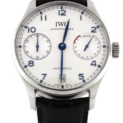 IWC Portugieser Automatic Silver Dial Men's Watch IW500705