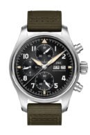 IWC Pilot Spitfire Chronograph Automatic Black Dial Men's Watch IW387901
