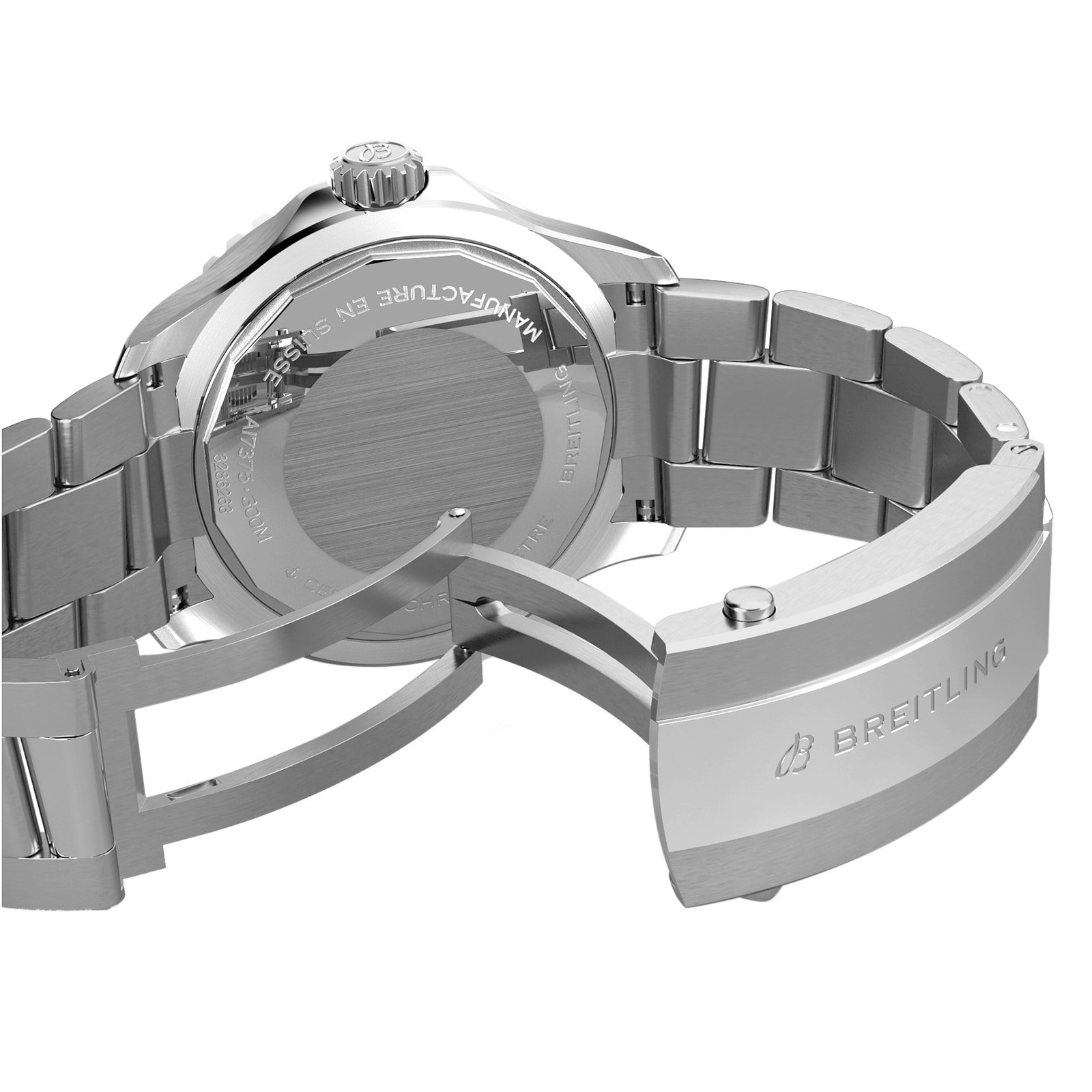 Breitling Superocean 42mm Mens Watch Silver-P17532128 - Image 5