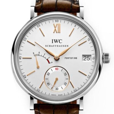IWC Portofino Hand Wound Eight Days Silver Dial Men's Watch IW510103