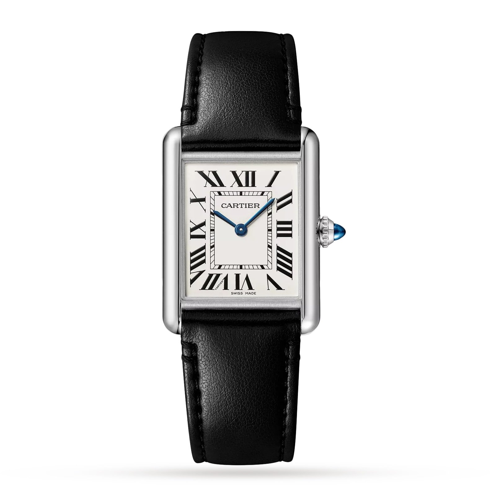Cartier Tank Must watch. large model. SolarBeat™ photovoltaic movement. Steel case.-P17311186