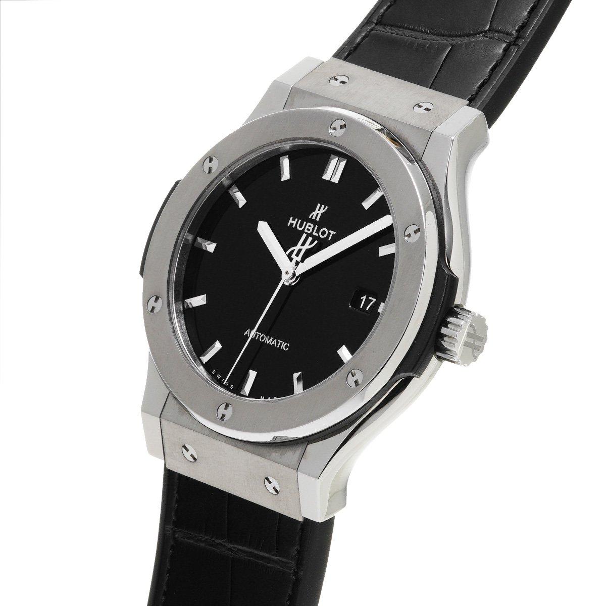 Hublot Classic Fusion Automatic Black Dial Titanium Men's Watch 542.NX.1171.LR - Image 3