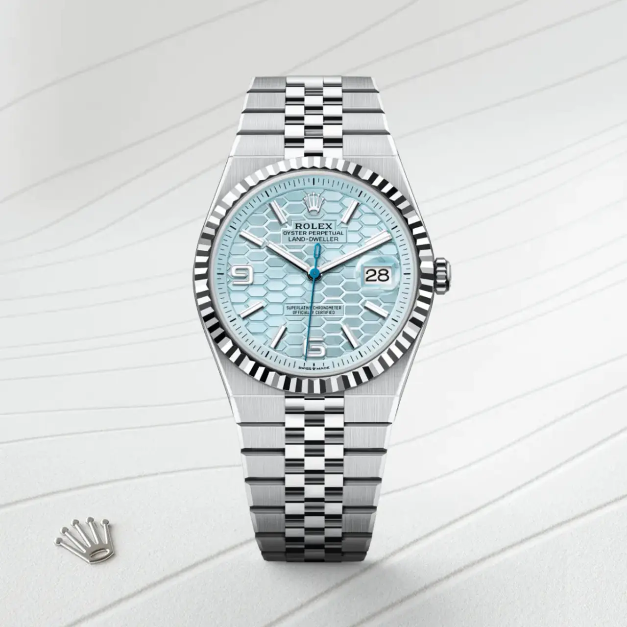 2025 Land-Dweller 40 Rolex Oyster. 40 mm. platinum M127336-0001 - Image 2