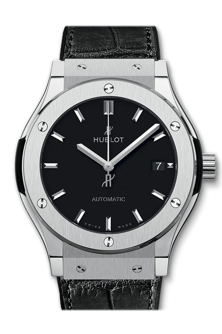 Hublot Classic Fusion Automatic Black Dial Titanium Men's Watch 542.NX.1171.LR - Image 2