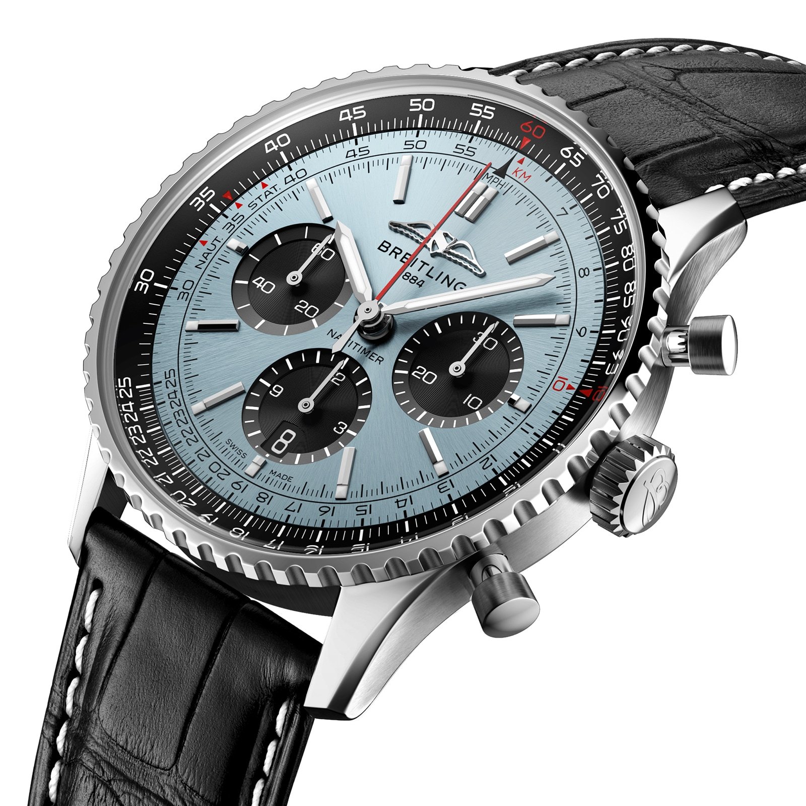 Breitling Navitimer B01 Chronograph 43mm Mens Watch Blue-P17532093 - Image 2