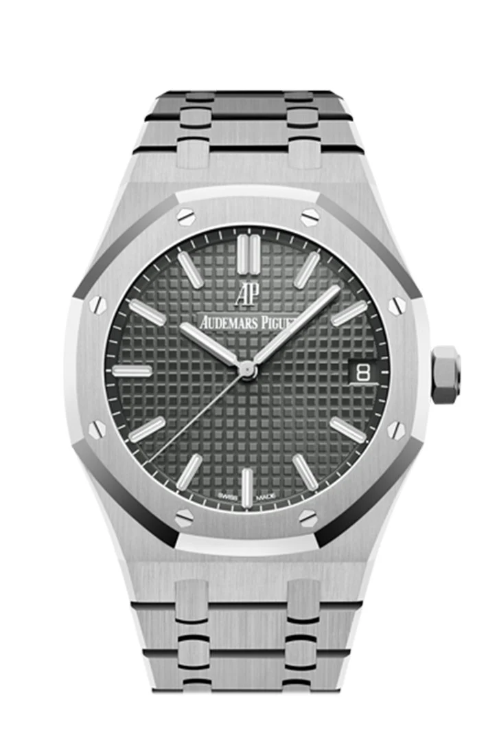 Audemars Piguet Royal Oak 41 Grey Dial Watch 15500ST.OO.1220ST.02 DCM - Image 2
