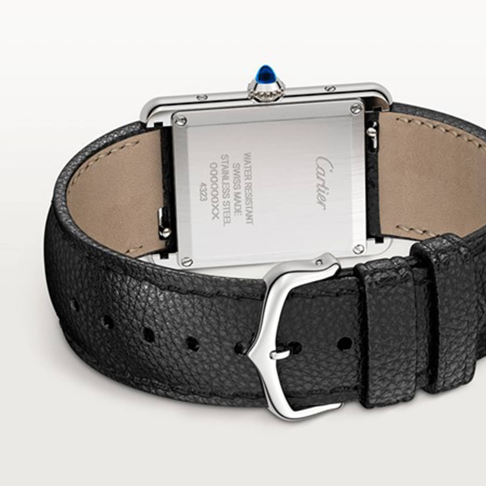 Cartier Tank Must. Large model. quartz movement. steel. leather-P17311178 - Image 4