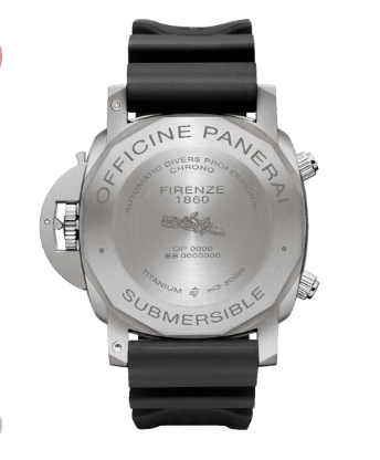 Panerai Luminor Submersible 1950 Automatic Black Dial 47mm Men's Watch PAM00615 - Image 3