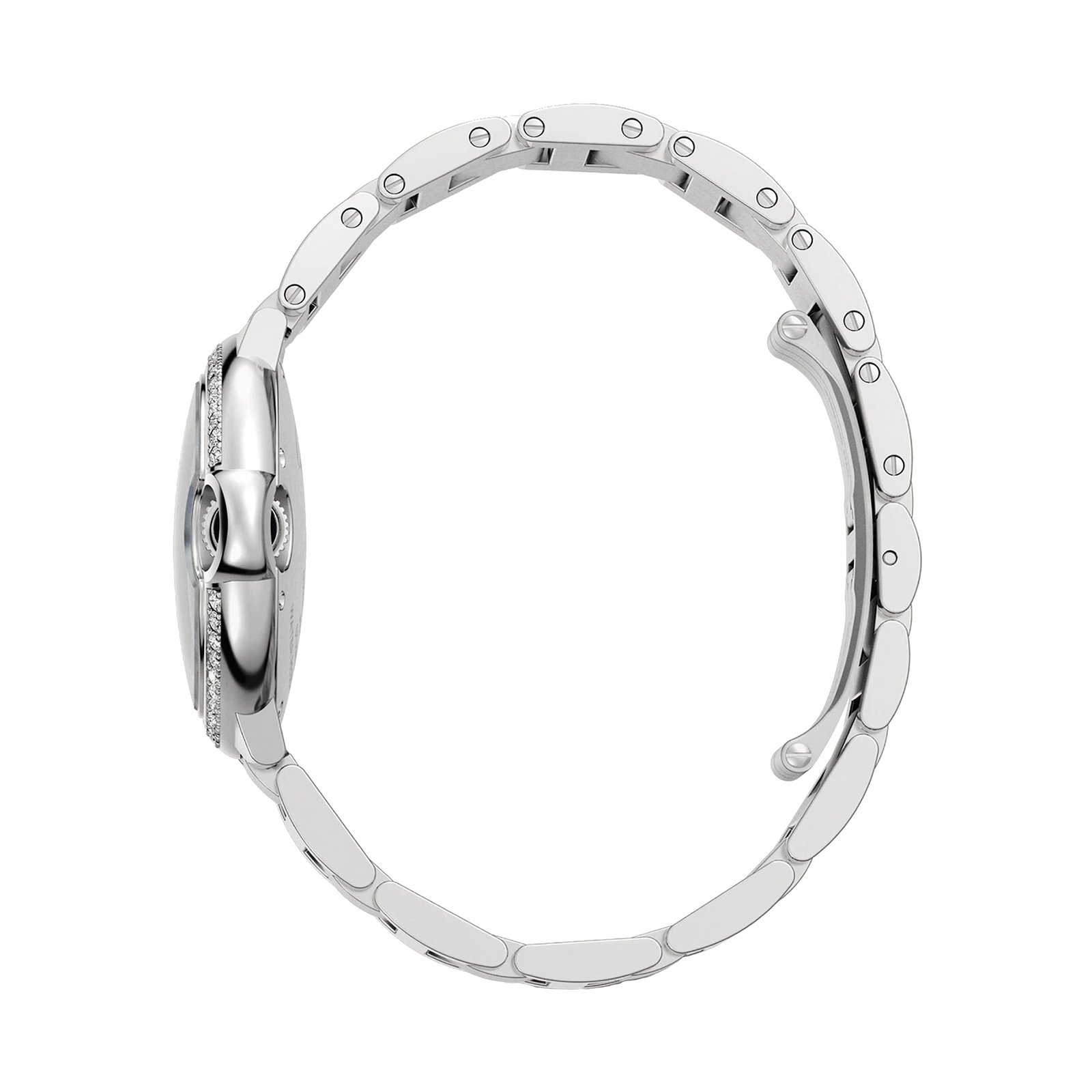 Cartier Ballon Bleu de Cartier watch 33 mm. automatic movement. steel. diamonds-P17311191 - Image 4