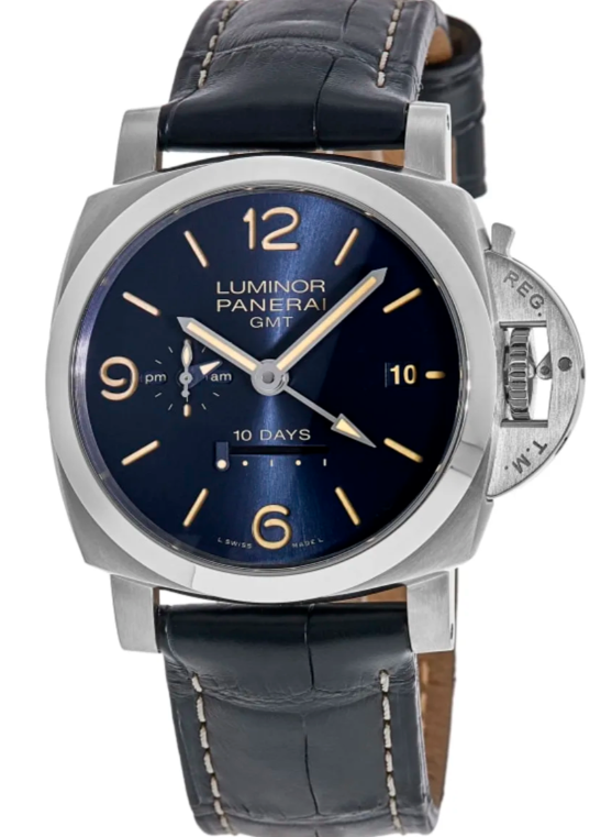Panerai Luminor 1950 Equation of Time Blue Dial Men's Watch PAM00670 - Image 5
