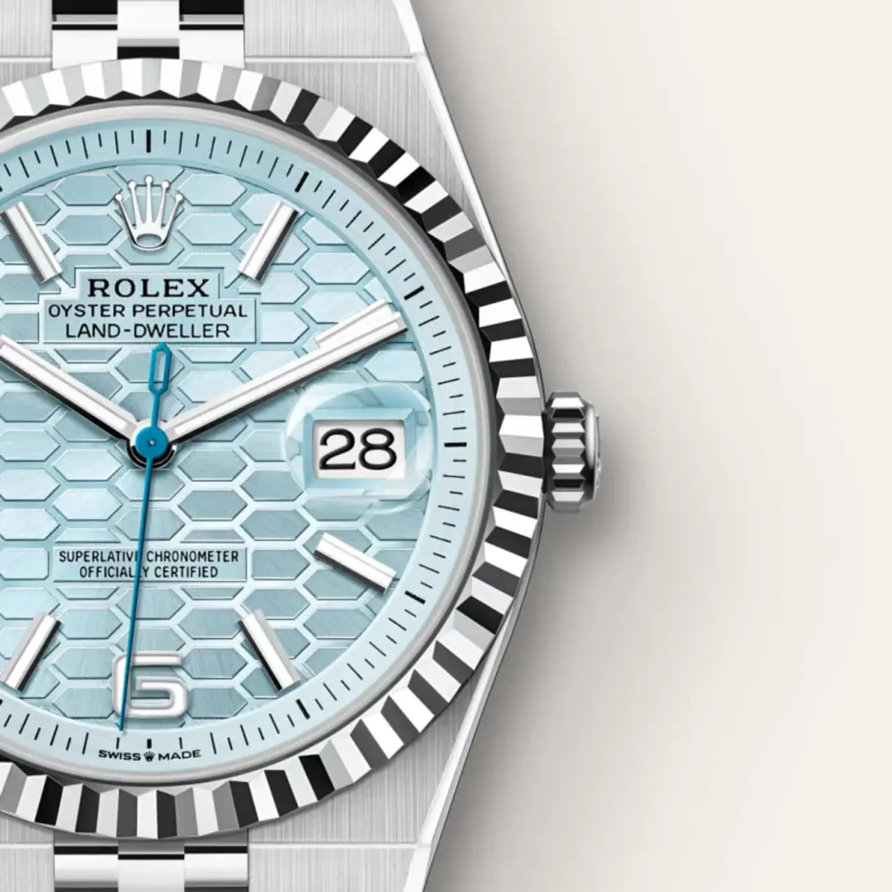 2025 Land-Dweller 40 Rolex Oyster. 40 mm. platinum M127336-0001 - Image 4