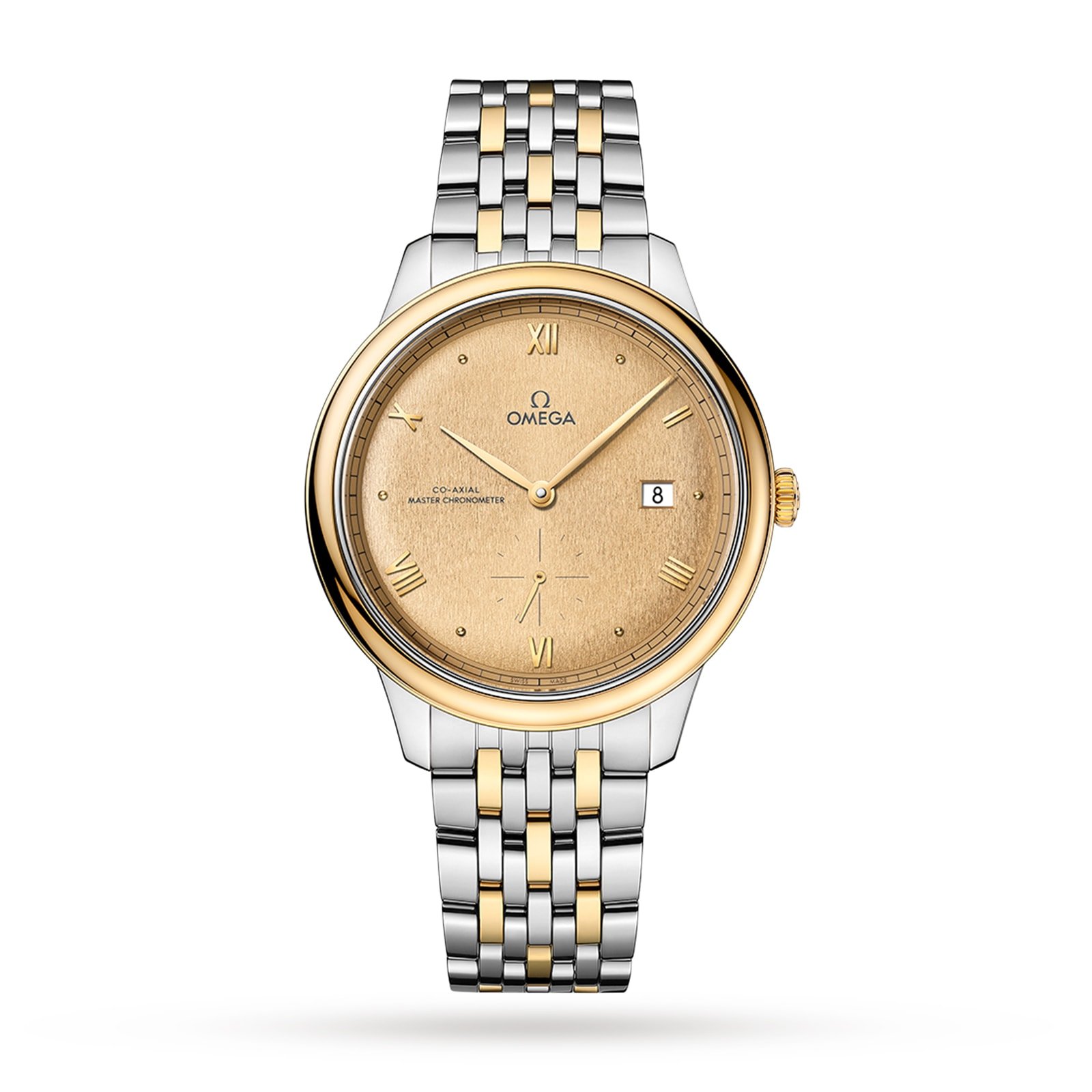 Omega De Ville Prestige Co-Axial Master Chronometer Small Seconds 41mm Mens Watch Champagne-P17332071