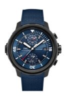 IWC Aquatimer Laureus Sport for Good Chronograph Automatic Blue Dial Men's Watch IW379507