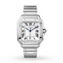 Cartier Santos De Cartier Watch Large Model. Automatic Movement. Steel. Interchangeable Metal And Leather Bracelets-P17310953