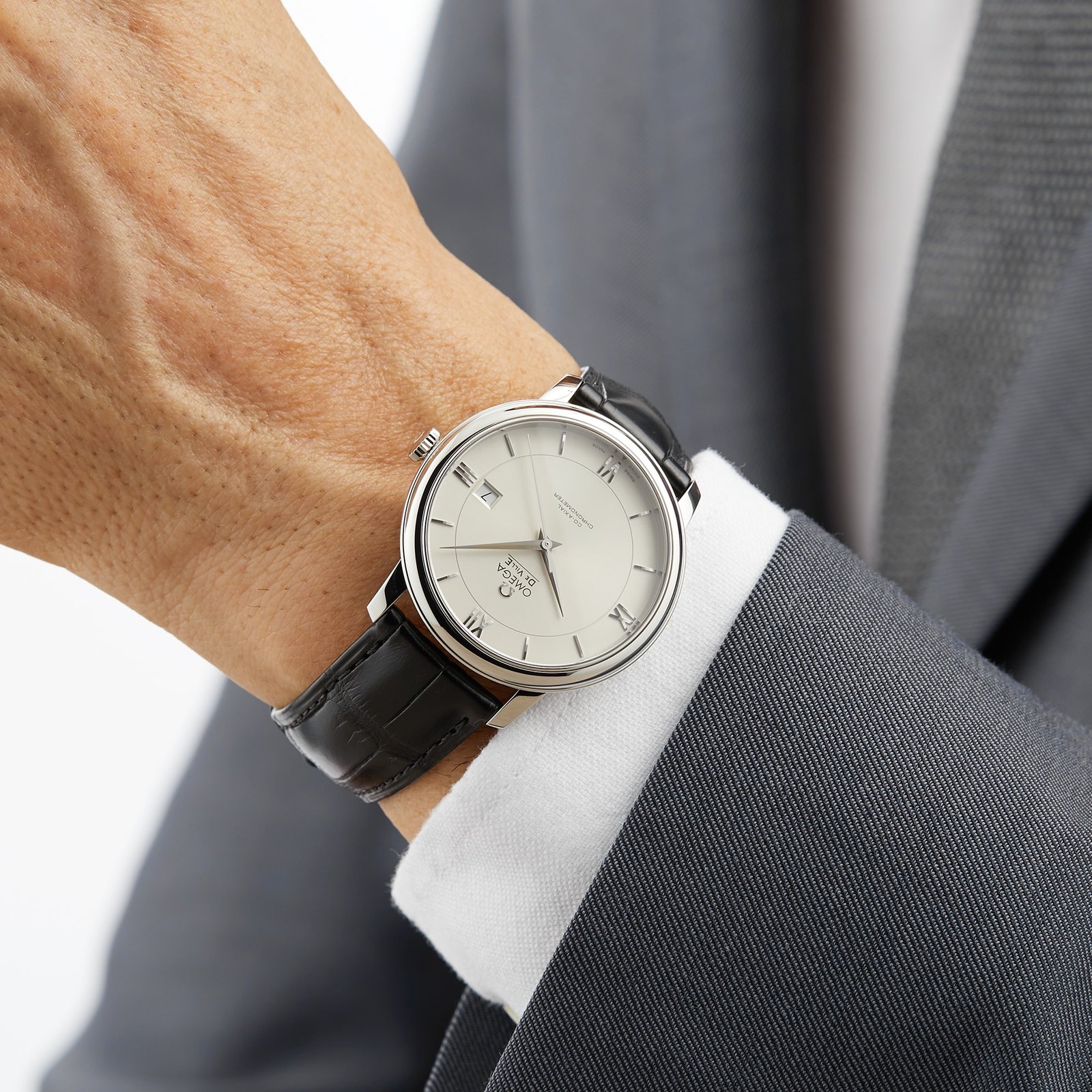 Omega De Ville Mens Co-Axial 39.5mm Automatic Watch-P17330971 - Image 8