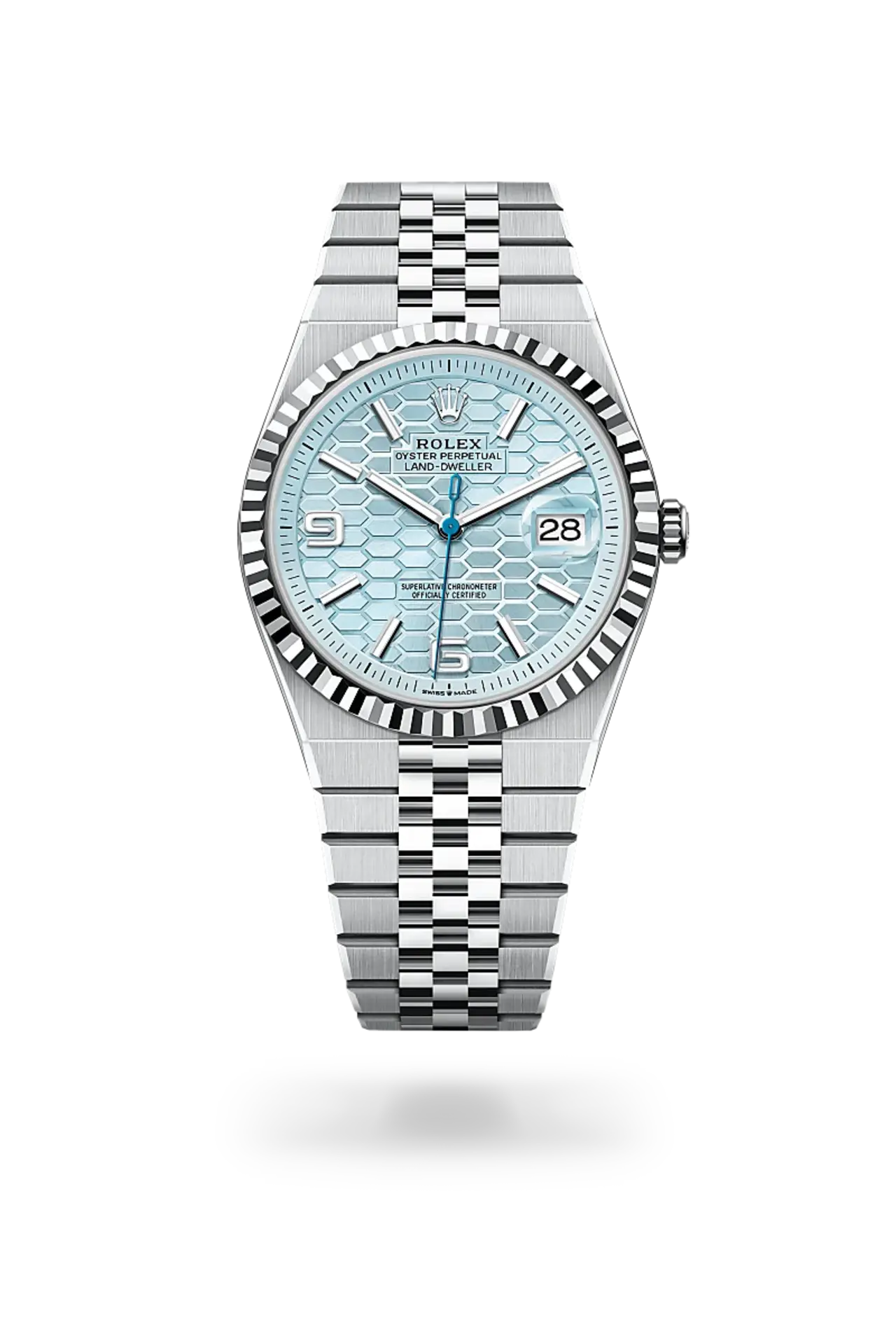 2025 Land-Dweller 40 Rolex Oyster. 40 mm. platinum M127336-0001