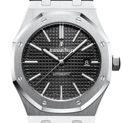 Audemars Piguet Royal Oak 41mm Black Dial Stainless Steel Bracelet Men's Watch 15400ST.OO.1220ST.01 DCM