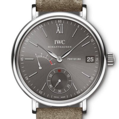 IWC Portofino Hand-Wound Eight Days in Steel Grey Dial IW510115