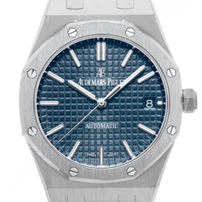 Audemars Piguet Royal Oak 37mm Blue Dial Automatic Men's Watch 15450ST.OO.1256ST.03
