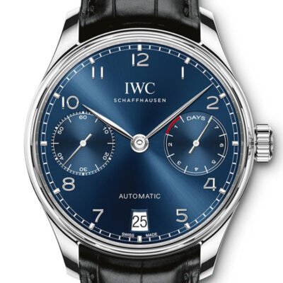 IWC Portugieser Automatic Blue Dial Men's Watch IW500710