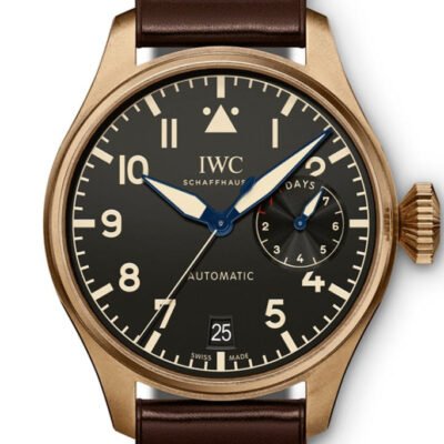 IWC Big Pilot's Heritage Black Dial Brown Leather Men's Watch IW501005