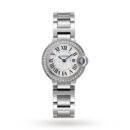 Cartier Ballon Bleu De Cartier Watch 28mm. Quartz Movement. Steel. Diamonds-P17310925