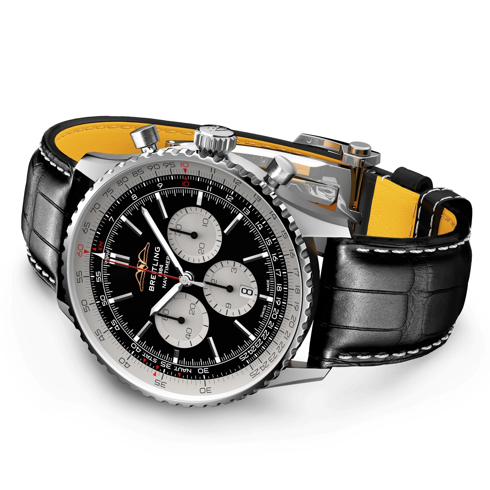Breitling Navitimer B01 Chronograph 46mm Mens Watch Black-P17532099 - Image 3